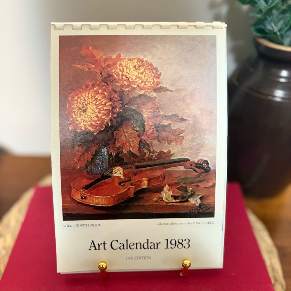 UNUSED‎ Vintage Desk Calendars - Lot of 12